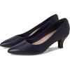 Navy Leather