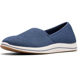 Clarks Women’s Breeze Stretch CloudSteppers Slip On Loafer(Navy)