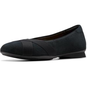 Clarks Womens Jazmynn Gem(Black Suede)