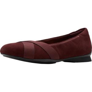 Clarks Womens Jazmynn Gem(Merlot Suede)