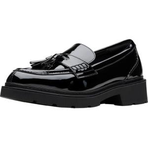 Clarks Womens Lauryl Tassel(Black Patent)