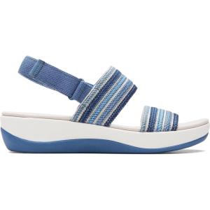 Clarks womens Arla Stroll(Blue Combi)