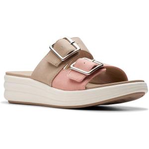 Clarks womens Drift Buckle(Peach Combi)
