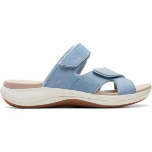 Clarks womens Mira Ease(Denim Blue Textile)