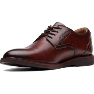 Clarks Womens Malwood Lace(Brown Leather)