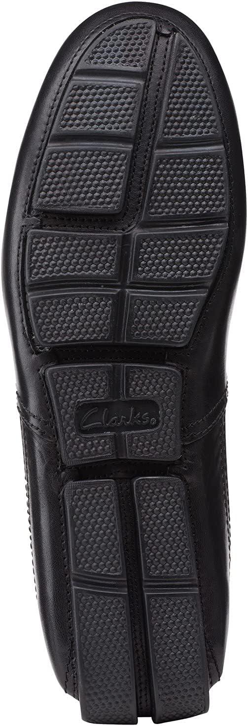 imageClarks Mens Markman PlainDriving Style LoaferBlack Leather