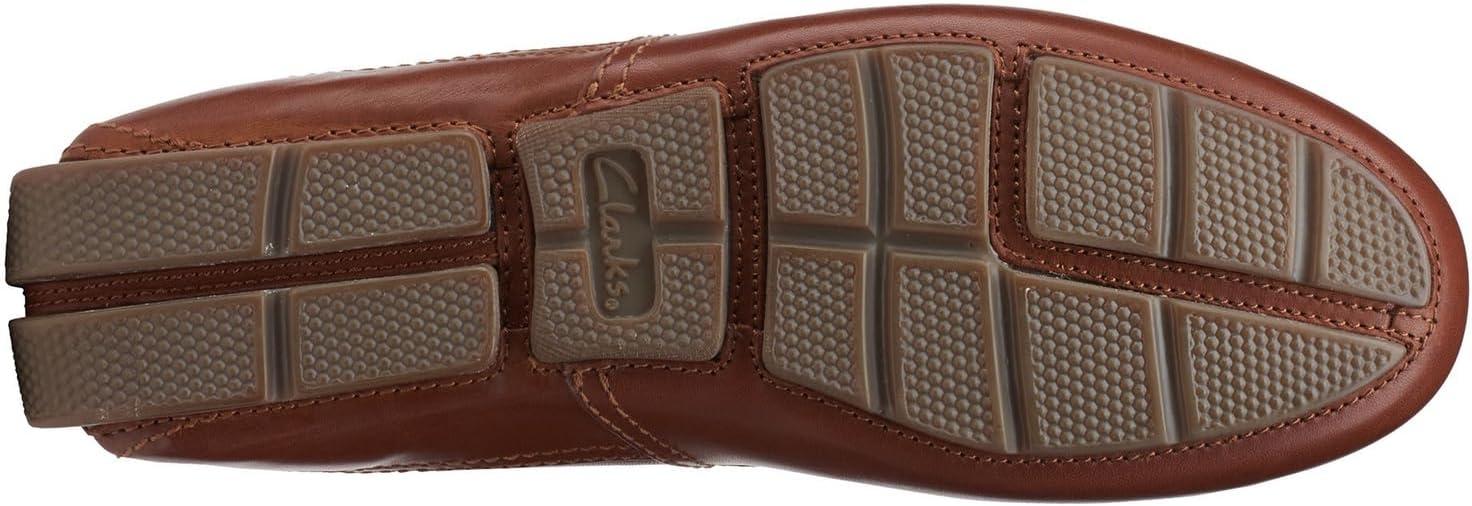 imageClarks Mens Markman PlainDriving Style LoaferDark Tan Leather