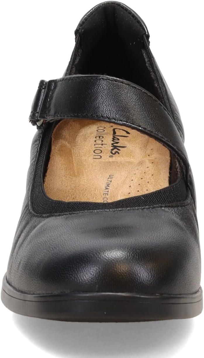 imageClarks Womens Emily 2 Mabel PumpsBlack Leather