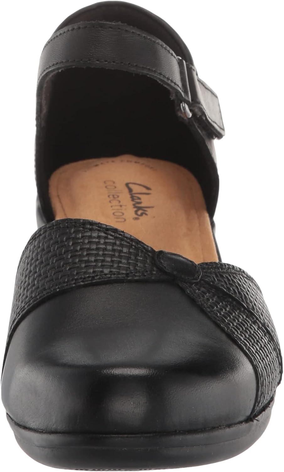 imageClarks Womens Emily Rae PumpsBlack Leather