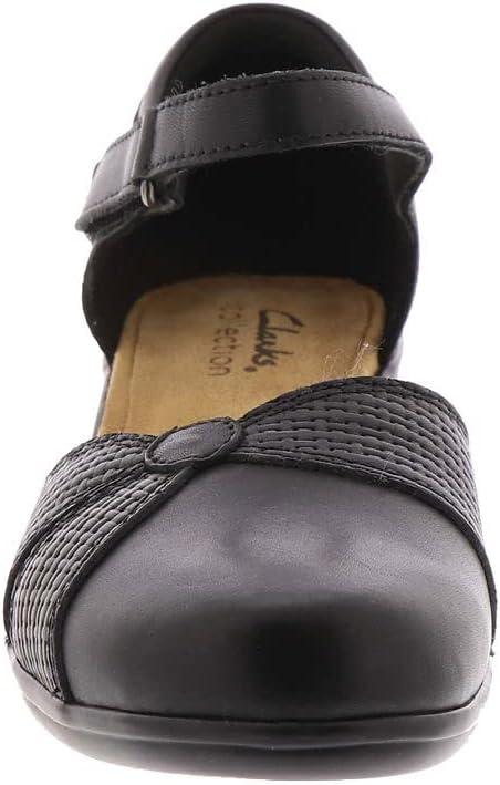 imageClarks Womens Emily Rae PumpsBlack Leather