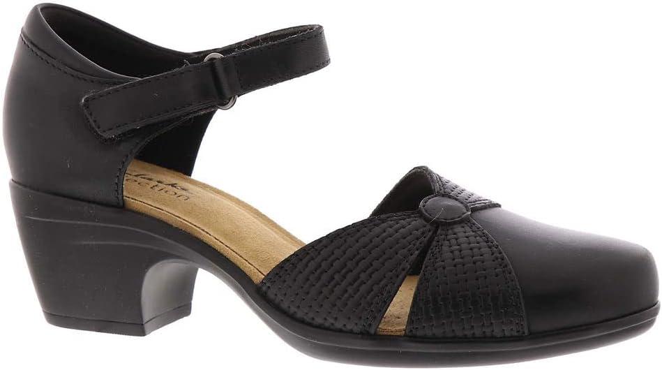 imageClarks Womens Emily Rae PumpsBlack Leather
