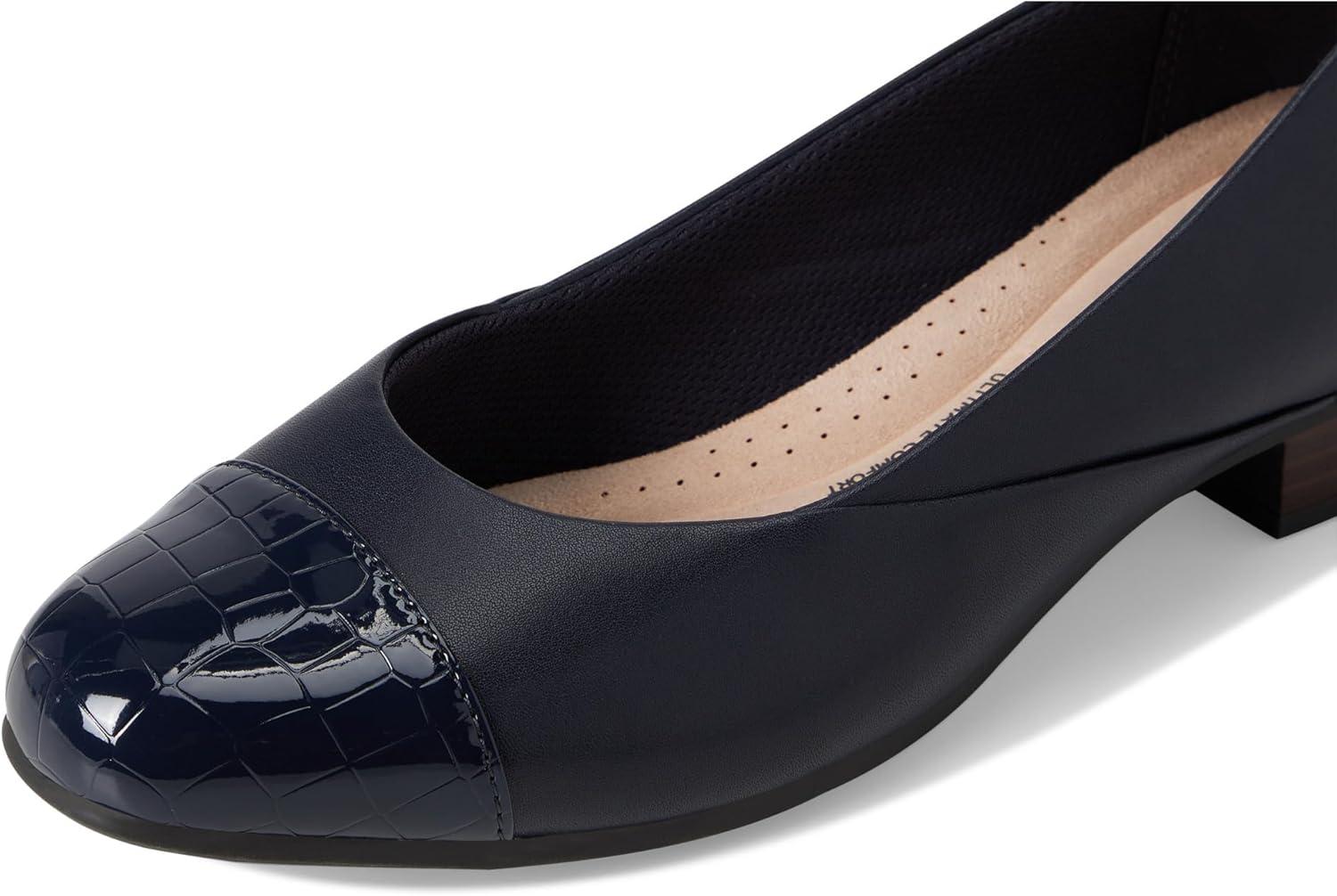 imageClarks Womens Juliet RiseNavy Leather