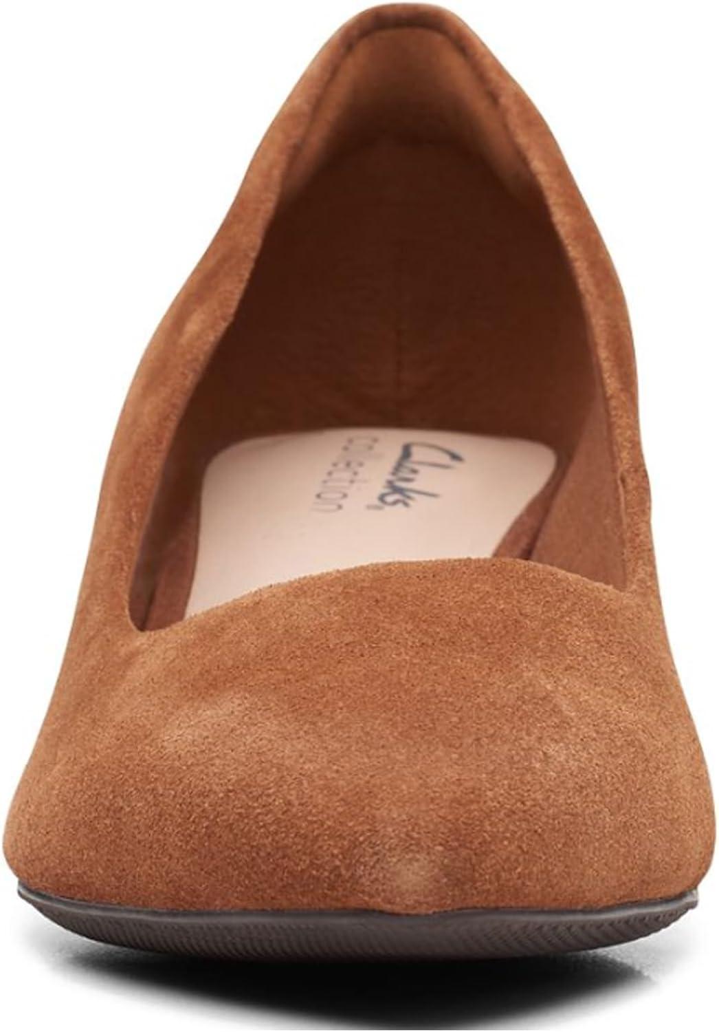 imageClarks Womens Teresa StepDark Tan Suede