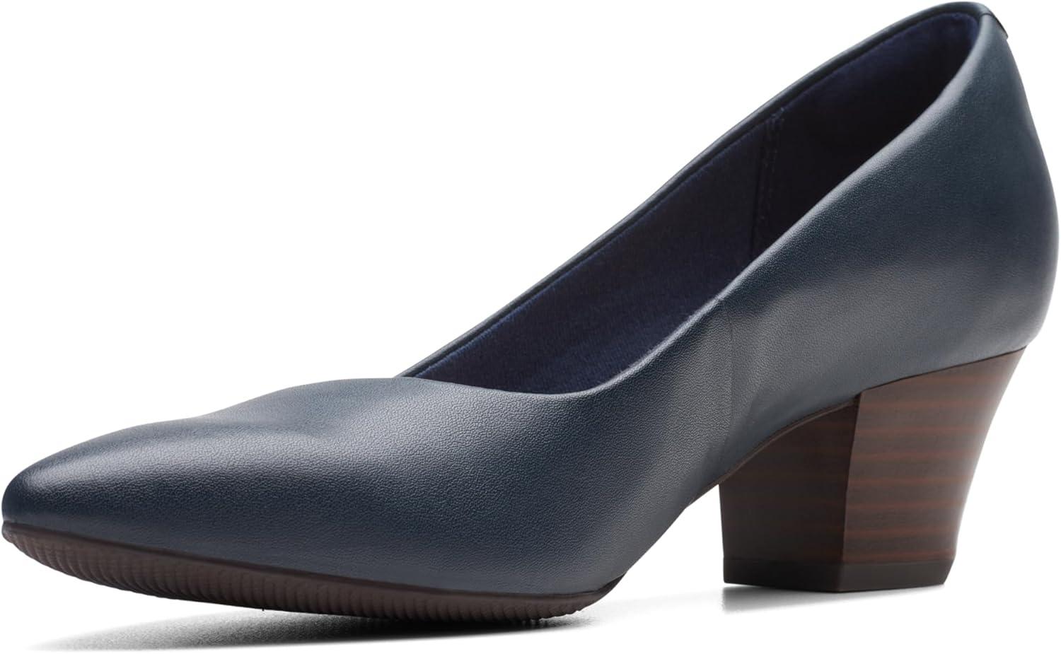 imageClarks Womens Teresa StepNavy Leather