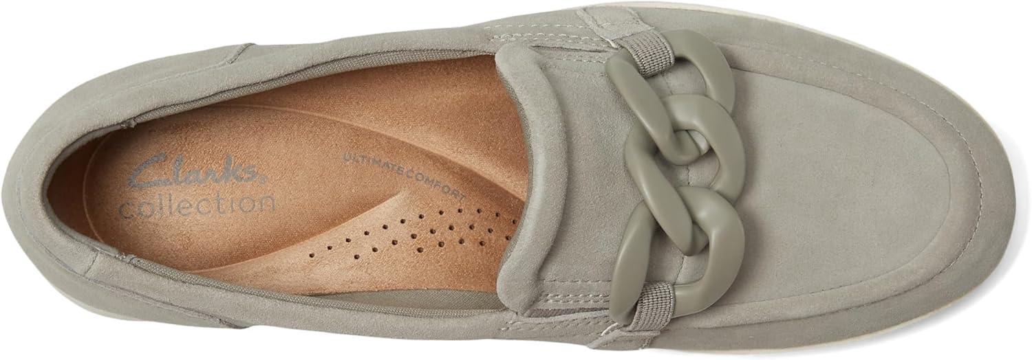 imageClarks Womens Zylah May LoaferStone Suede