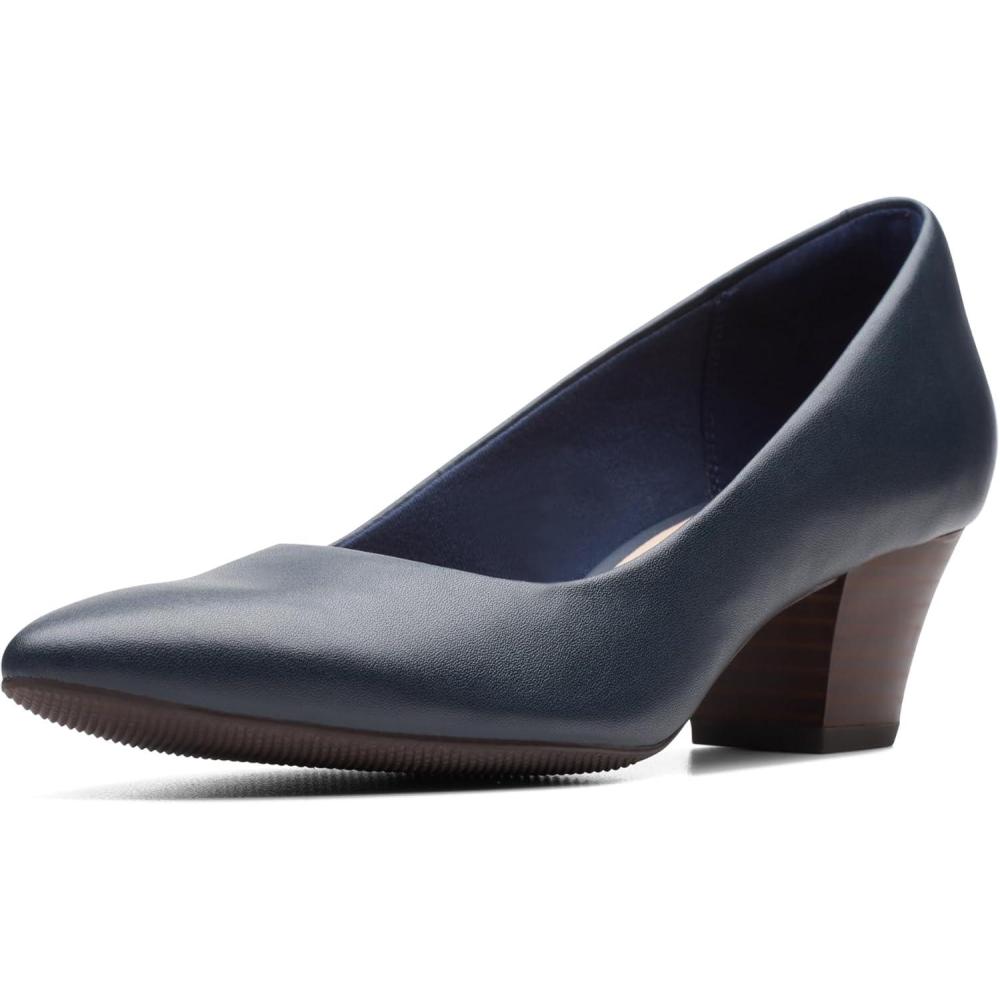 imageClarks Womens Teresa StepNavy Leather