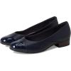 Navy Leather