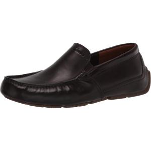 Clarks Mens Markman PlainDriving Style Loafer(Dark Brown Leather)