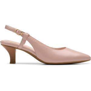 Clarks Womens Kepley Lane(Light Pink Leather)