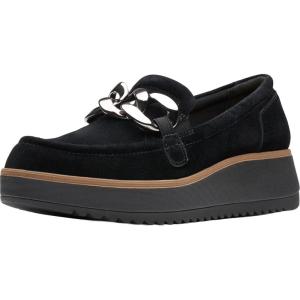 Clarks Women’s Zylah May Loafer(Navy Suede)