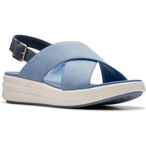 Clarks womens Drift Sun(Denim Synthetic)