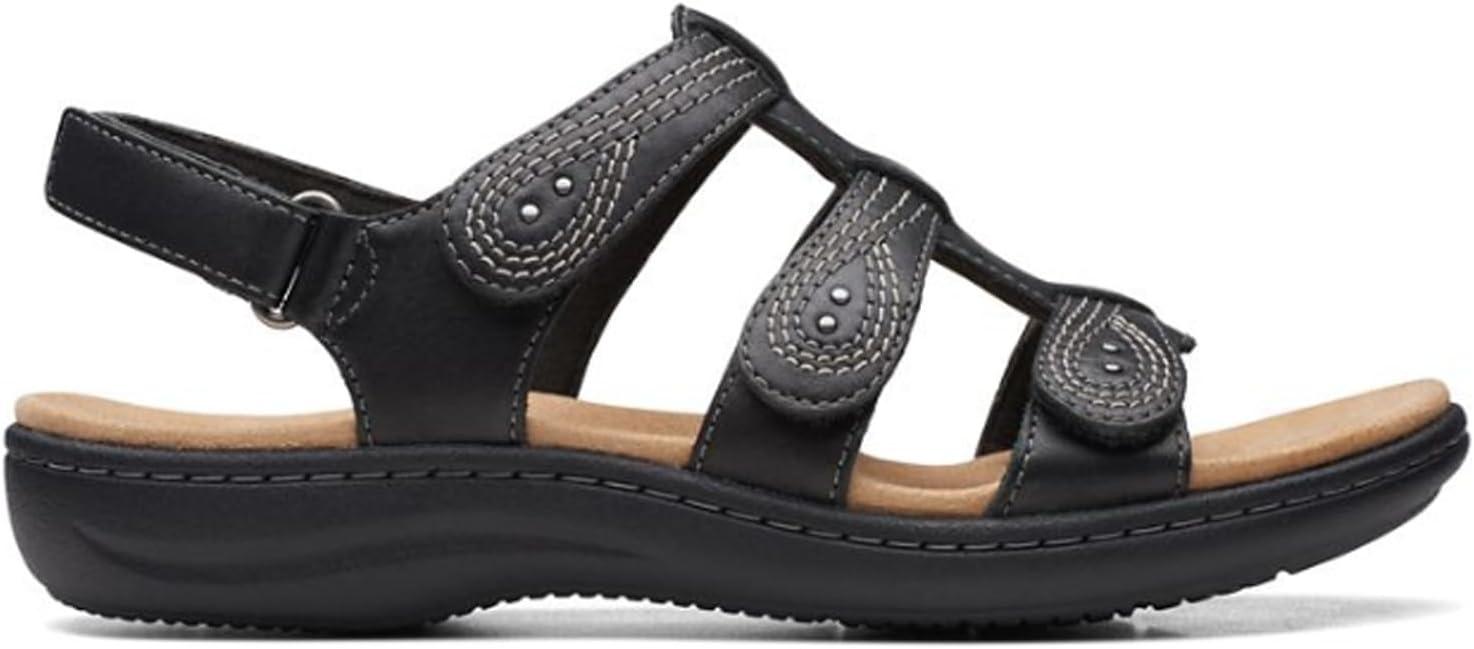 imageClarks womens Laurieann VineBlack Leather
