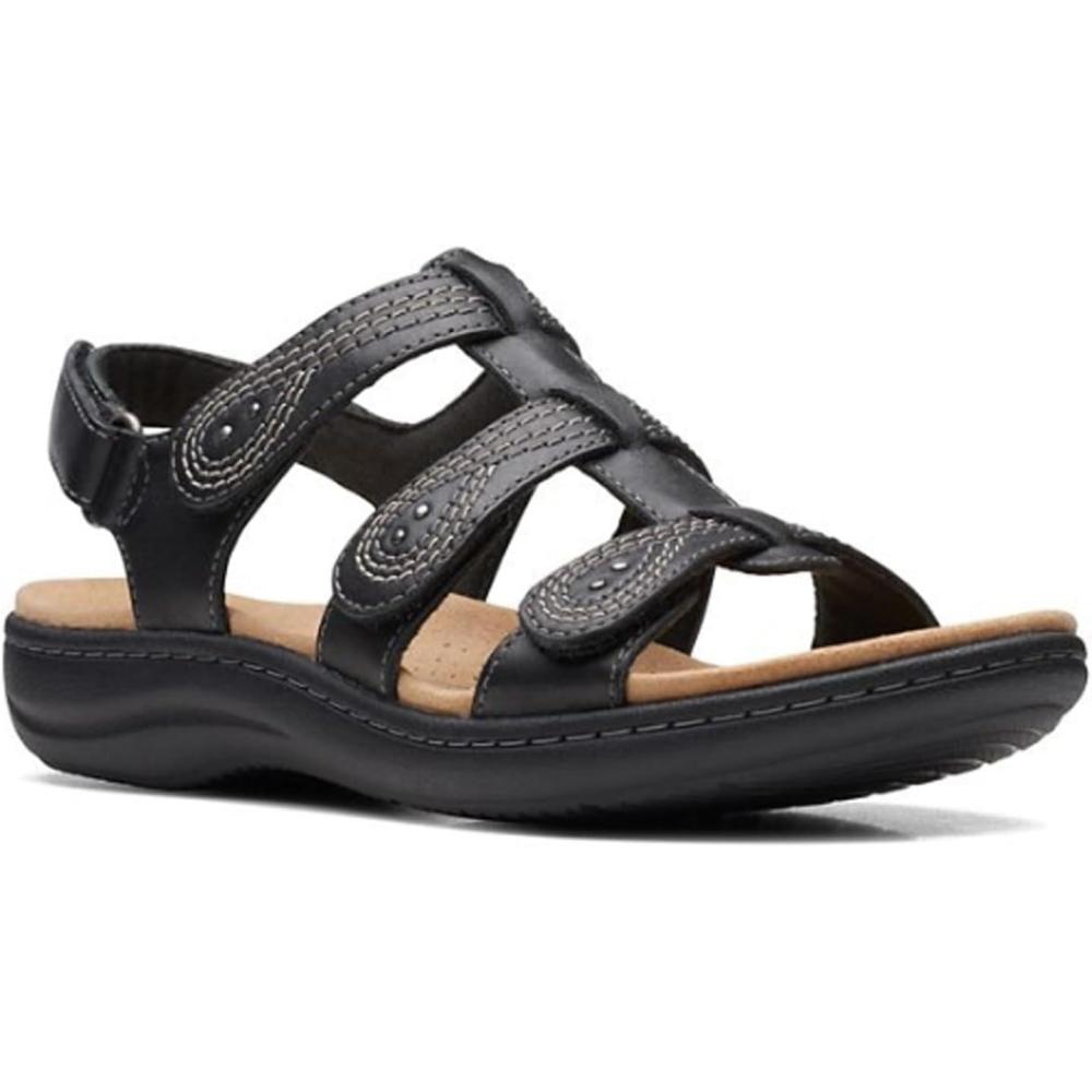 imageClarks womens Laurieann VineBlack Leather