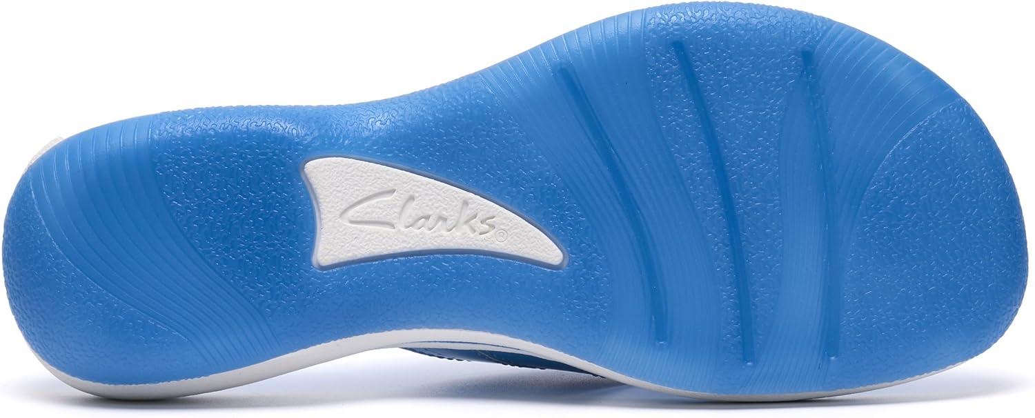 imageClarks Womens Breeze Reyna Cloudsteppers FlipFlopBright Blue