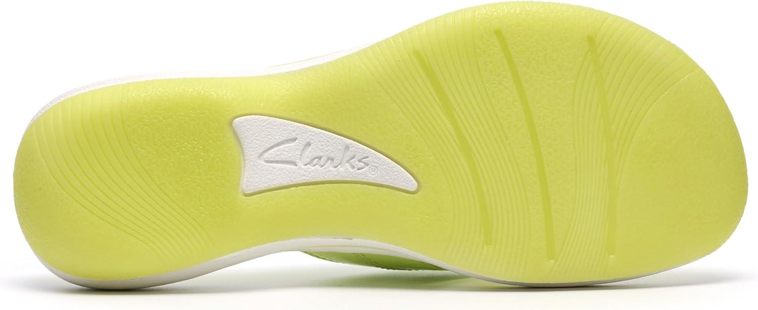 imageClarks Womens Breeze Reyna Cloudsteppers FlipFlopLime