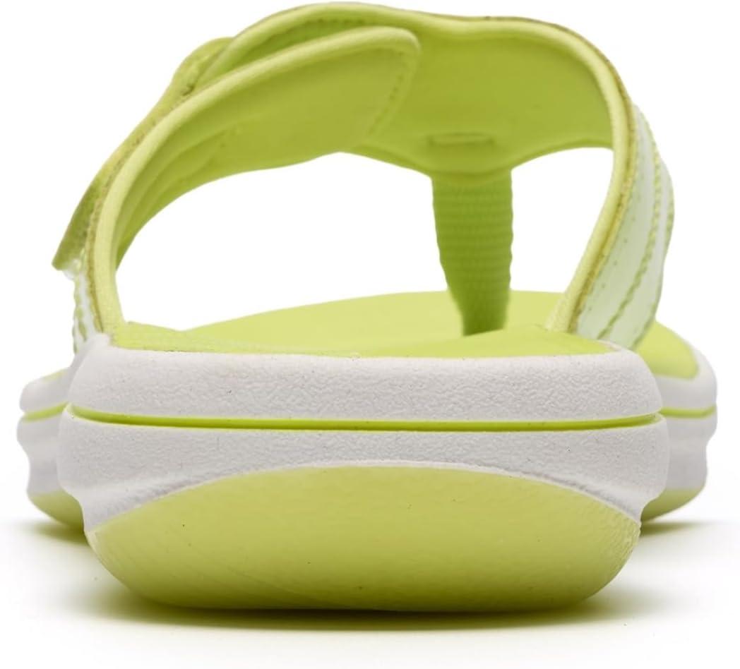 imageClarks Womens Breeze Reyna Cloudsteppers FlipFlopLime