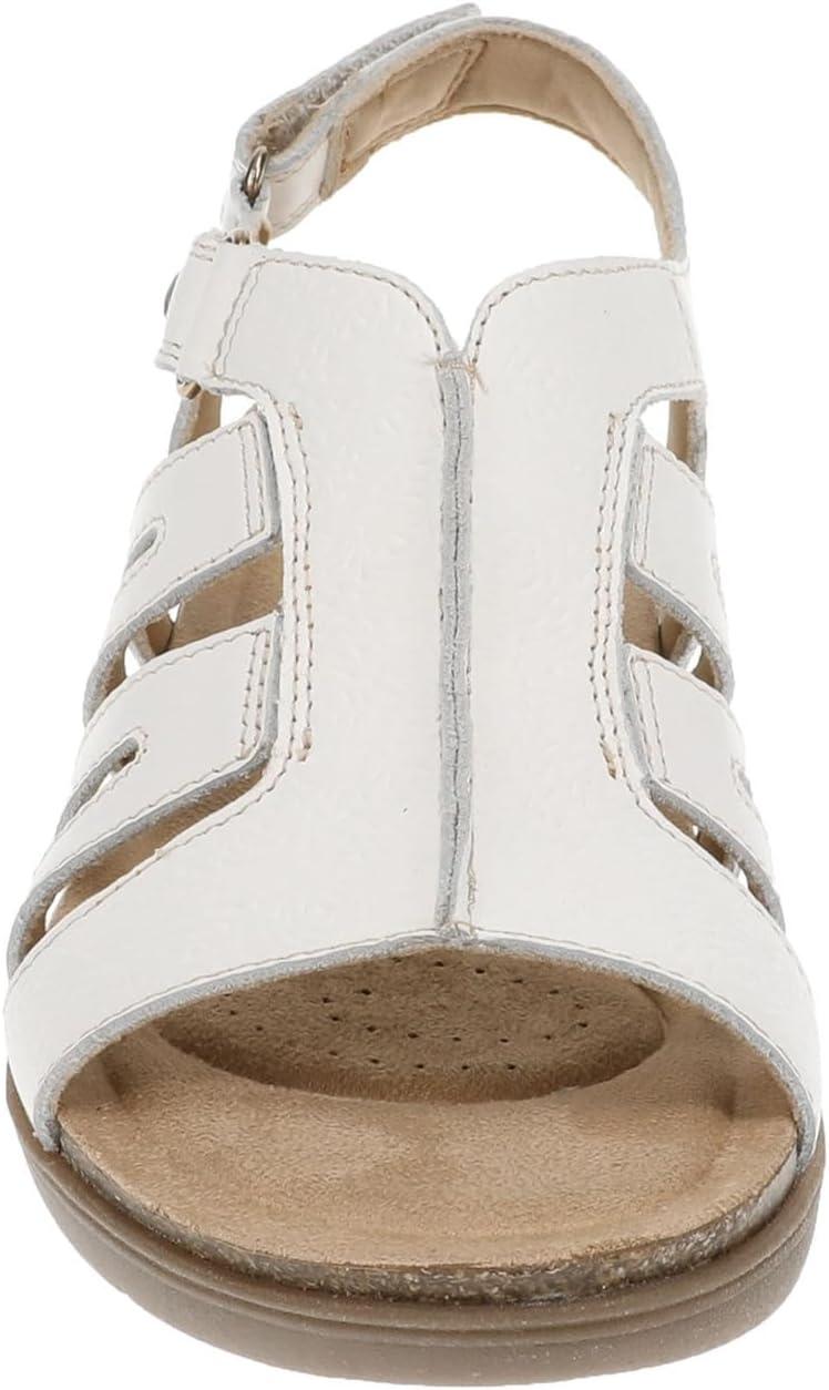 imageClarks womens April BelleWhite Leather