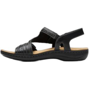 Clarks womens Laurieann Faye(Black Leather)