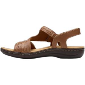 Clarks womens Laurieann Faye(Tan Leather)