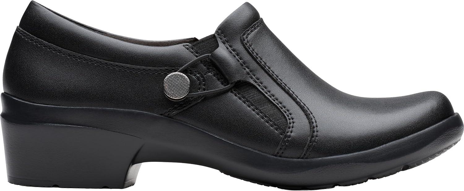 imageClarks Womens Angie HollyBlack Leather