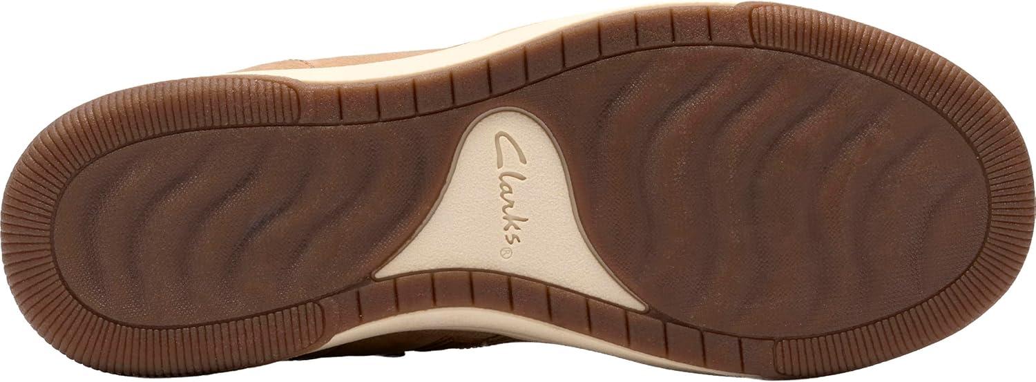 imageClarks Womens Breeze Derby CloudSteppers Lightweight Ankle BootiesCamel Textile