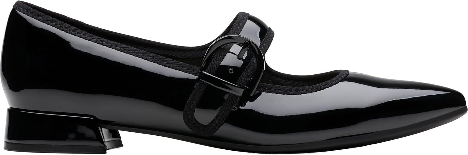 imageClarks Womens Natalyn MayBlack Patent Synthetic