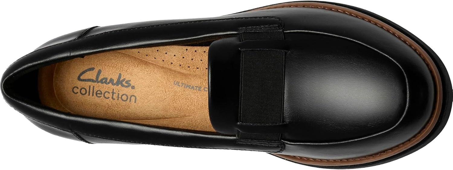 imageClarks Womens Sharon PaceBlack Leather 1