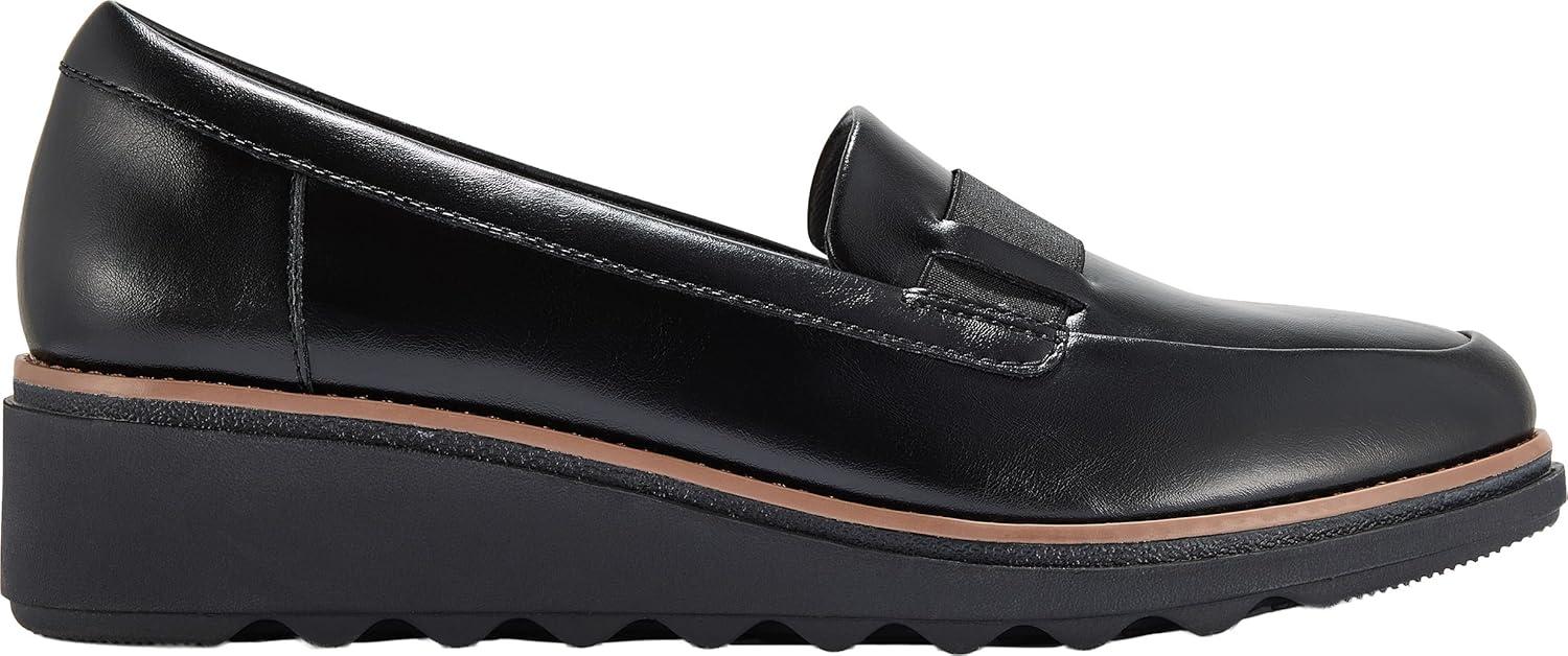 imageClarks Womens Sharon PaceBlack Leather