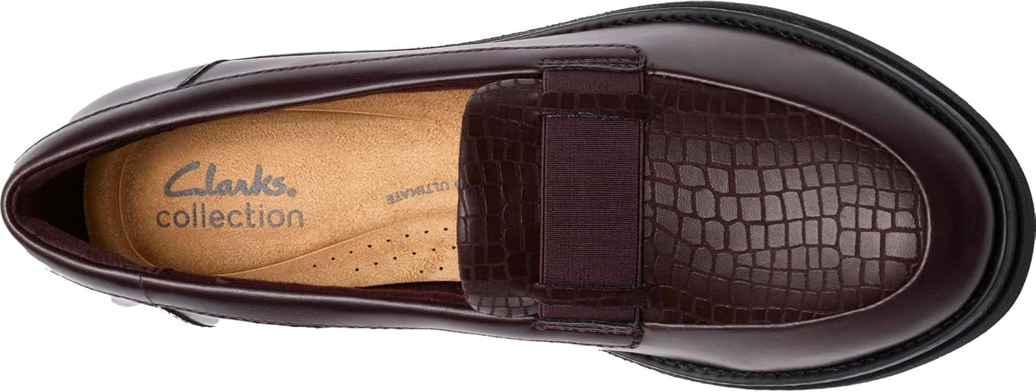 imageClarks Womens Sharon PaceMerlot Leather