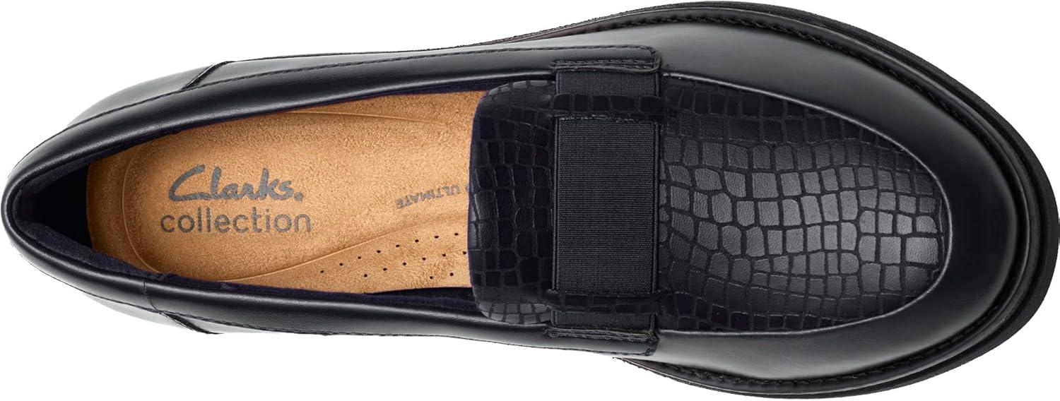 imageClarks Womens Sharon PaceNavy Leather