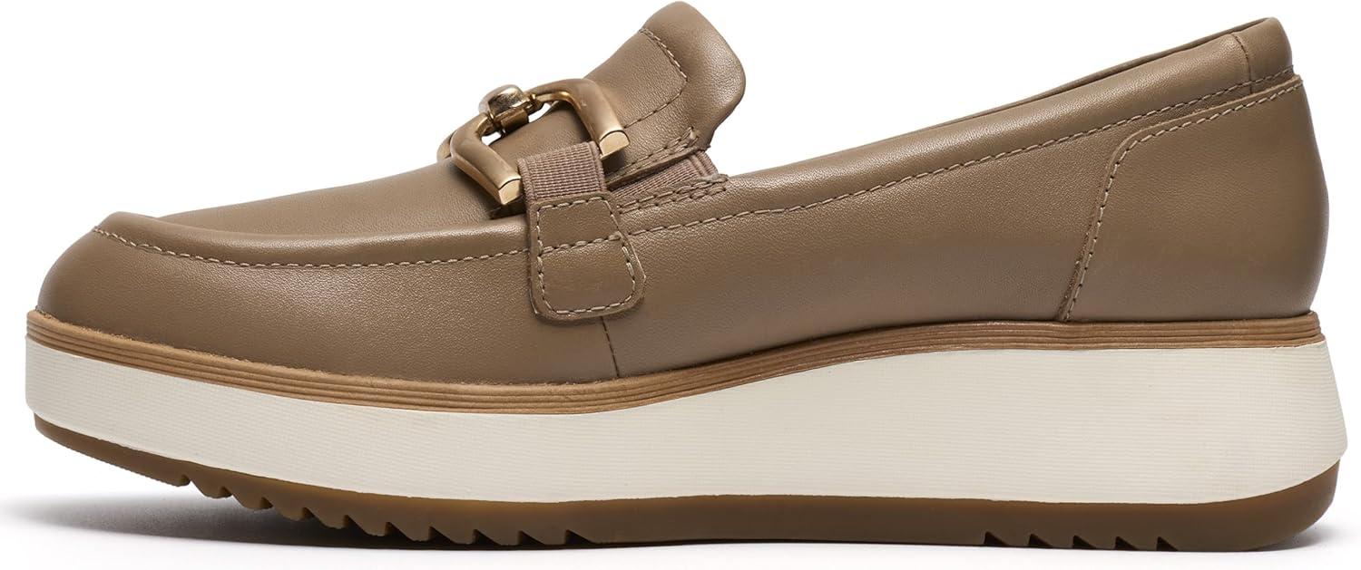 imageClarks Womens Zylah Top LoaferTaupe Leather