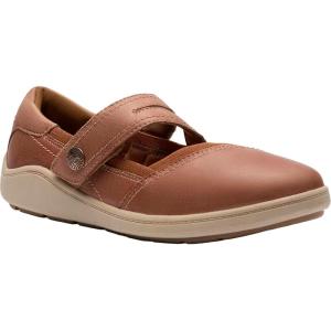 Clarks Womens Bryianne Janey(Tan Leather)