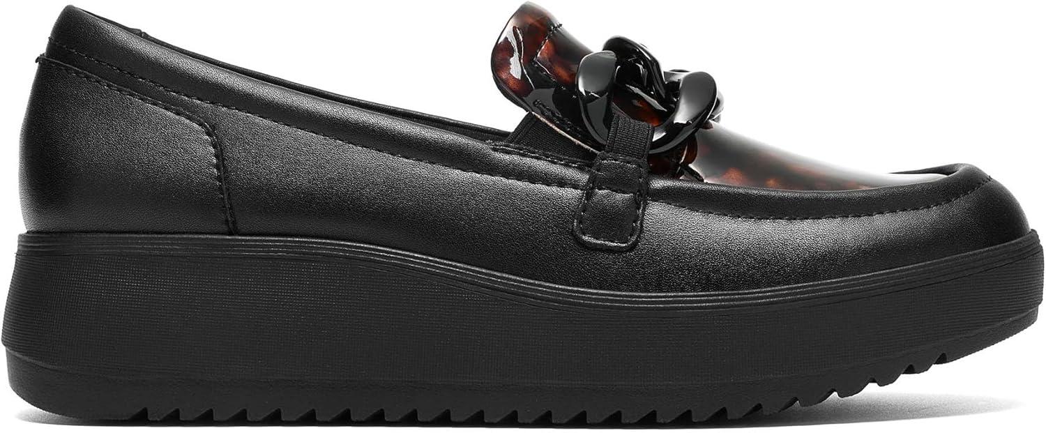 imageClarks Womens Zylah May LoaferBlack Multi Leather