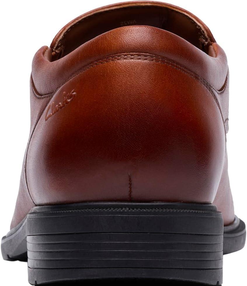 imageClarks Mens Steadwell Step Leather SlipOn LoaferDark Tan Leather