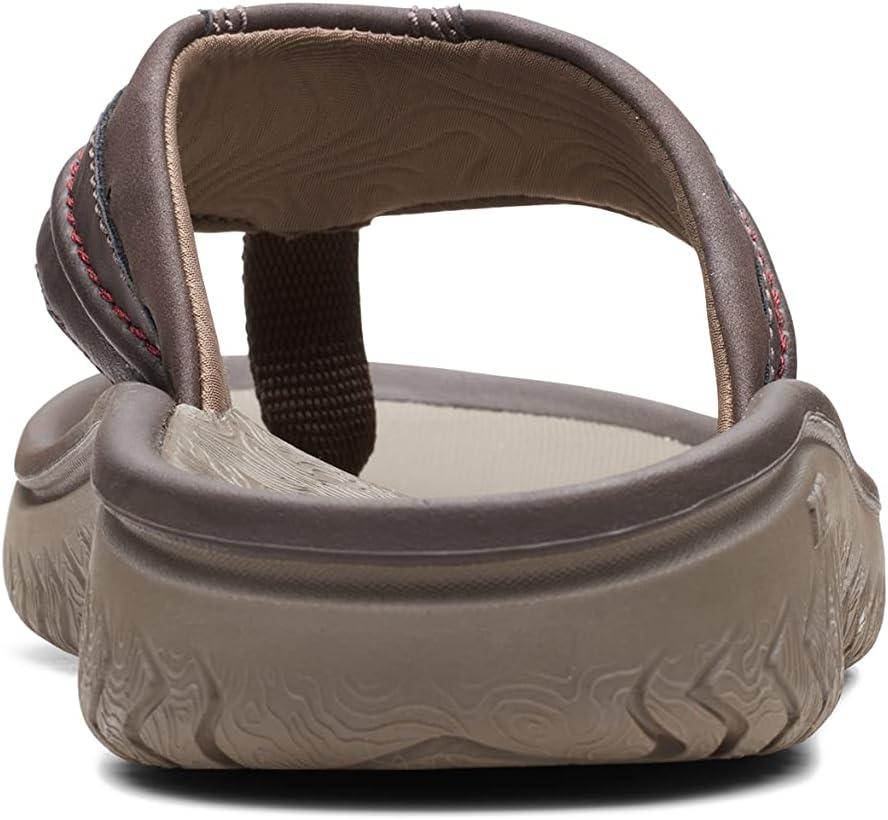 imageClarks Wesley Post Mens FlipFlopBrown Synthetic