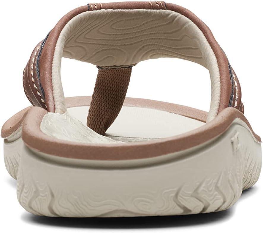 imageClarks Wesley Post Mens FlipFlopTan Synthetic