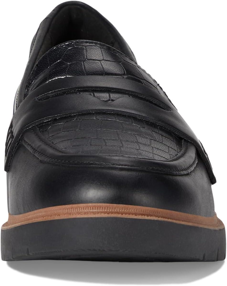 imageClarks Womens Westlynn Ayla LoafersBlack Leather