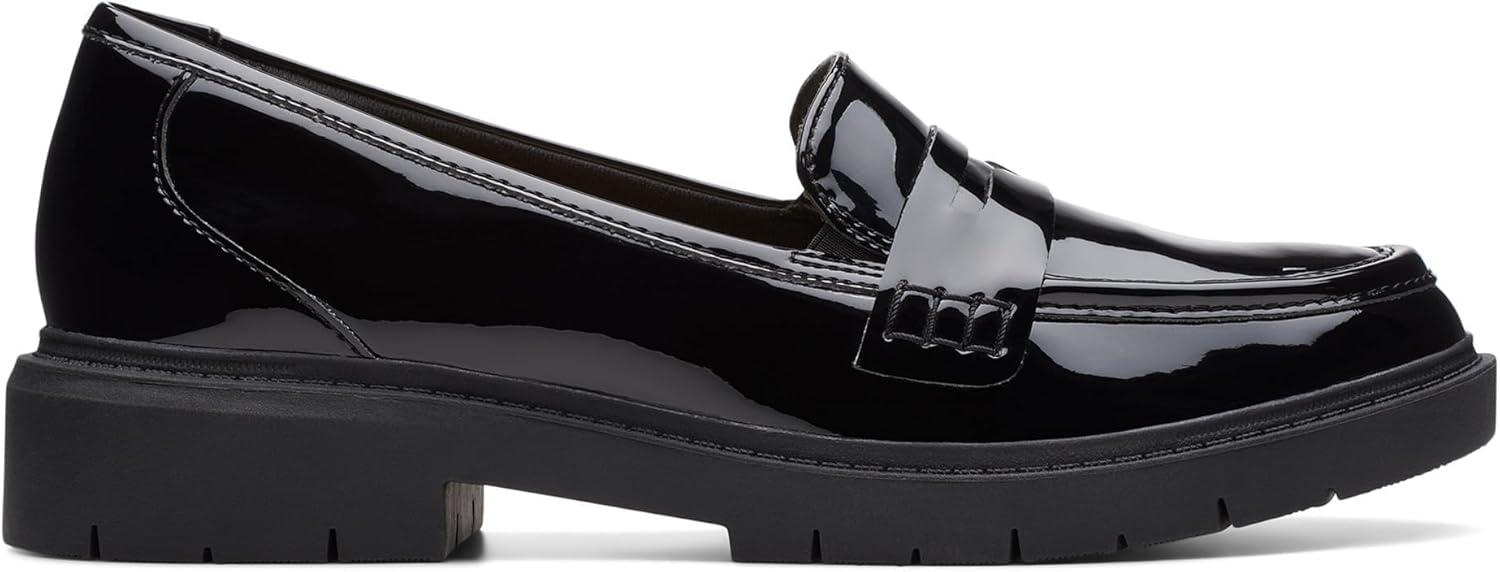 imageClarks Womens Westlynn Ayla LoafersBlack Patent