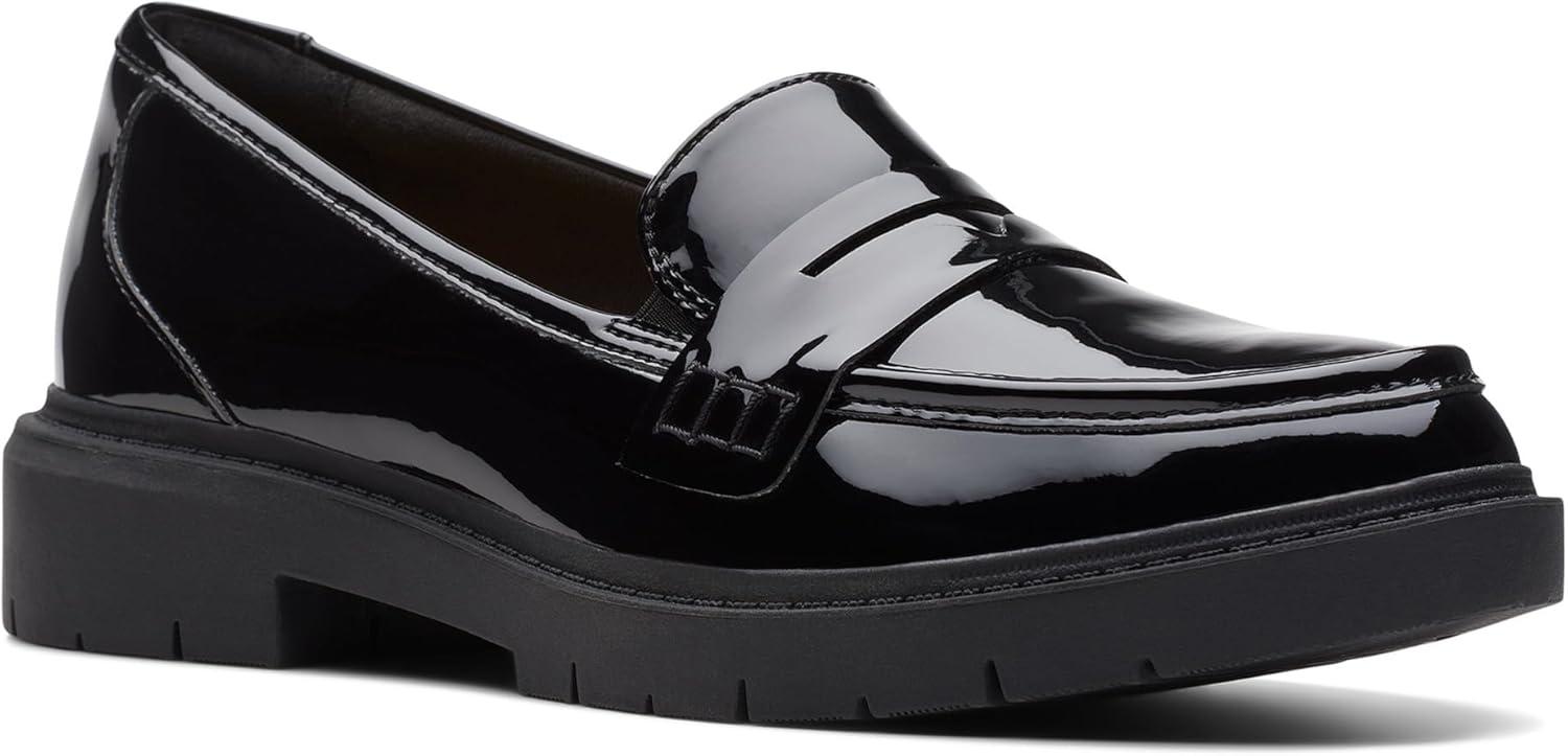 imageClarks Womens Westlynn Ayla LoafersBlack Patent