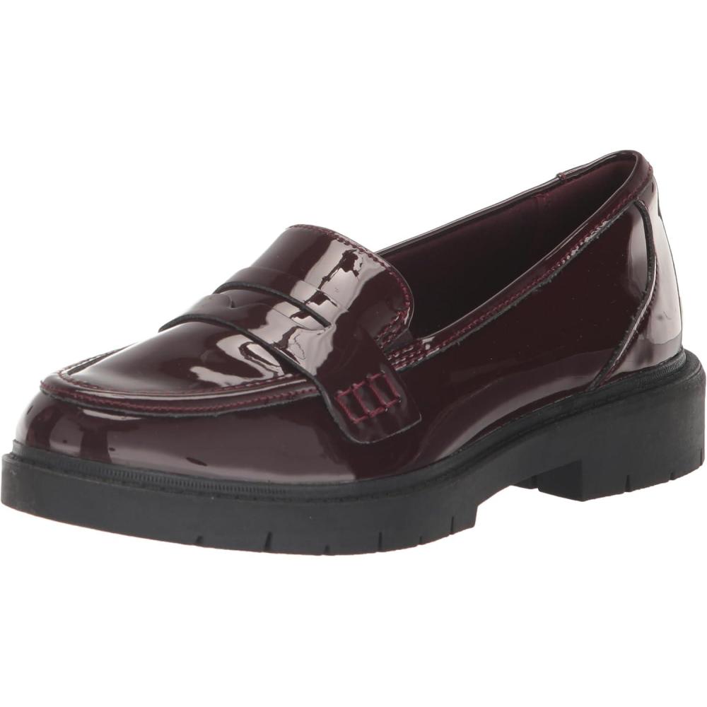 imageClarks Womens Westlynn Ayla LoafersBurgundy Patent